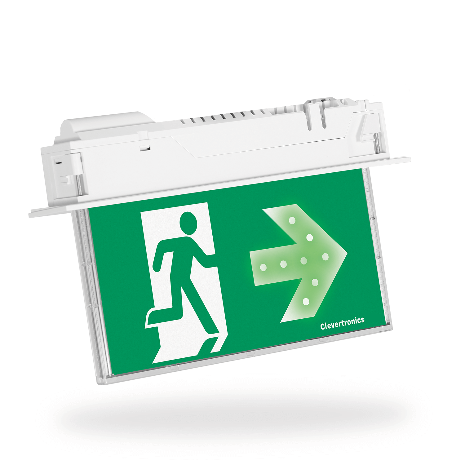CleverEVAC Dynamic Green Blade Exit Light
